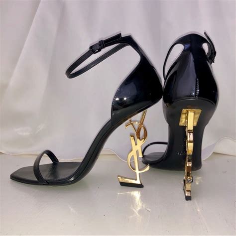 ysl heels 3 inch|ysl heels used.